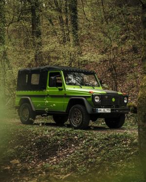Puch 230GE Cabrio Lime Green by Lorinser 2019 года